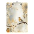 thumbnail image 2 of Birds on Branches 12.5x9in Clipboard, Durable Acrylic with Metal Clip and Wall Hook for Office or Classroom, 2 of 10