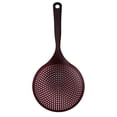 thumbnail image 3 of Juego de cucharas coladoras de cocina grandes - Paquete de 2 espumaderas de colador de mango largo - Cucharas ranuradas de plástico para albóndigas, pasta, verduras - 37,5x17cm Cucharón de drenaje, 3 of 4