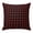 Red, Crimson, Burgundy, Black, variant on Throw Pillow Covers 16x16 Inch, Green Black Buffalo Plaid Decorative Pillow Cases for Couch Sofa Bed, Geometric Classic Checkered Cotton Linen Square Home Decor Pillowcases with Hidden Zipper