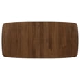 thumbnail image 3 of Pemberly Row 7-Piece Rectangular Modern Wood Dining Set in Walnut and Gray, 3 of 7