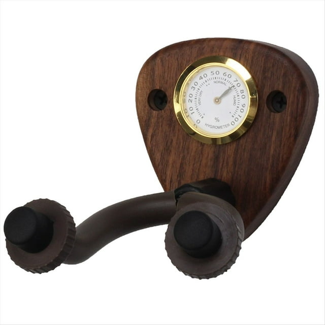 Soporte de Madera para Guitarra, Soporte de Gancho, Soporte de Pared, Colgador de Guitarra para Guitarra EléCtrica AcúStica/Banjo/Bajo, Color Madera Oscura