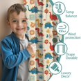thumbnail image 3 of Blackout Kids Curtains,LightColor Ethnic Style Dinosaurs Pattern Childrens Insulated Curtains Set Of 2,Bedroom Essentials,Toddler Room Decor 42"x63", 3 of 5