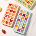 thumbnail image 2 of POINTERTECK Ice Cube Tray Heart Shape Food-grade Silicone 21 Grids Large Capacity Ice Tray Mold for Bar, 2 of 10