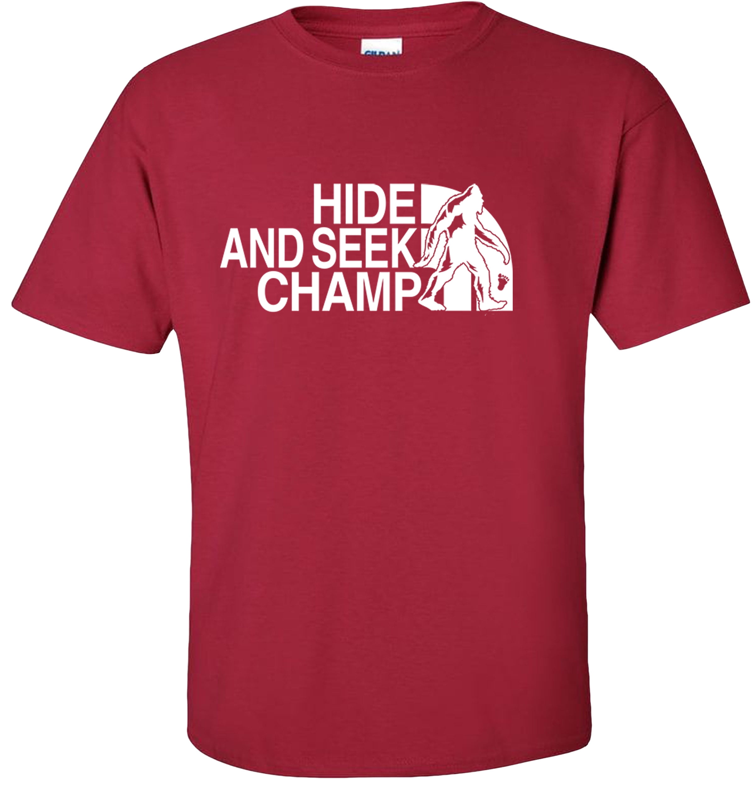sasquatch t shirt hide and seek
