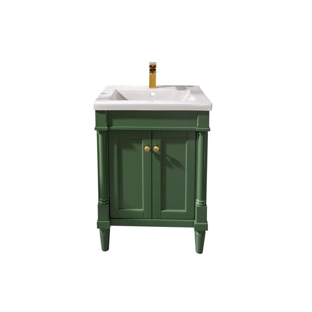 Legion Furniture 24inch Pewter Green Sink Vanity