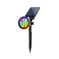 thumbnail image 2 of Fairnull Ground Lamp RGB Changing Decoration Waterproof 7-LED Solar Spotlight for Garden, 2 of 10