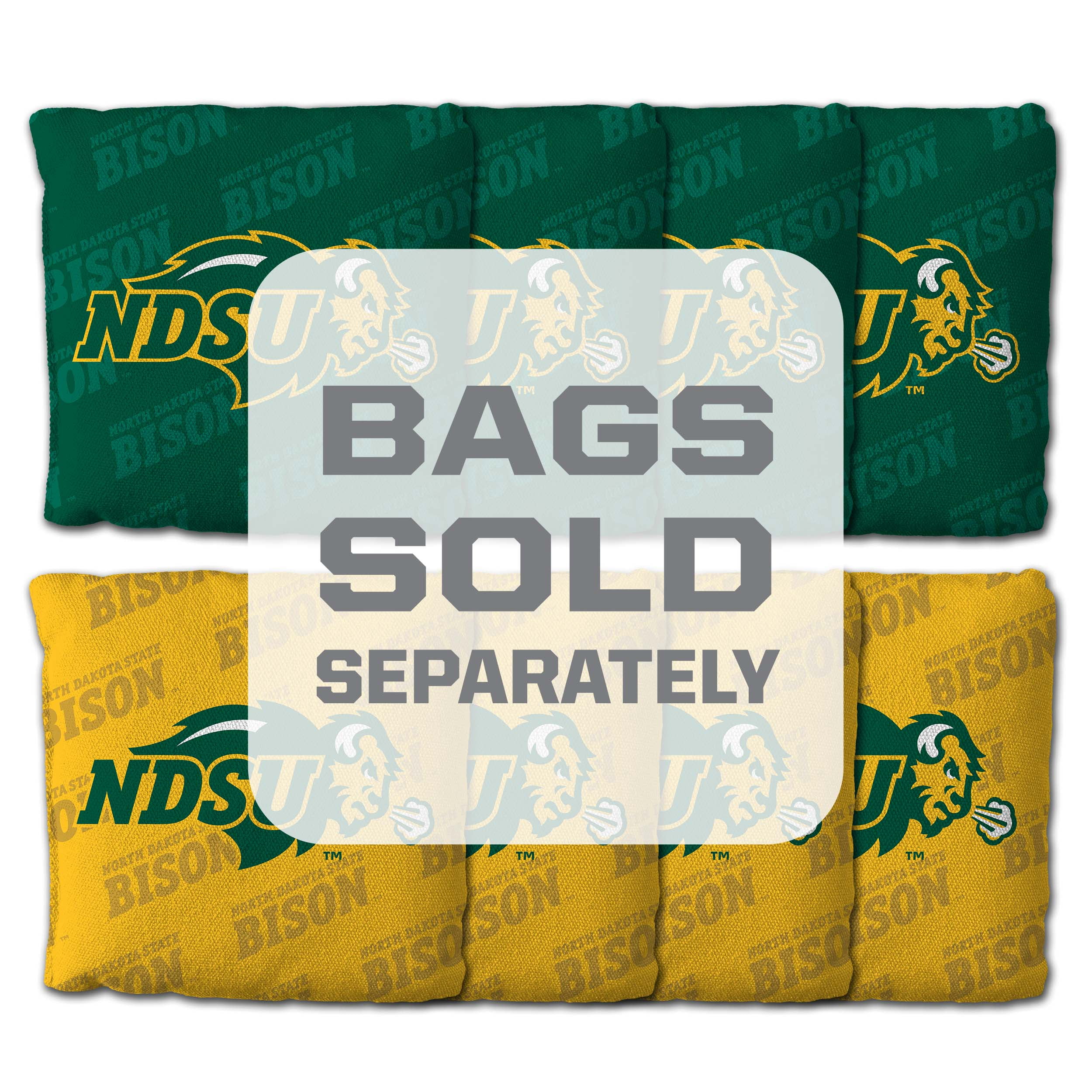 YouTheFan NCAA North Dakota State Bison 2' x 3' Cornhole Game No Bags