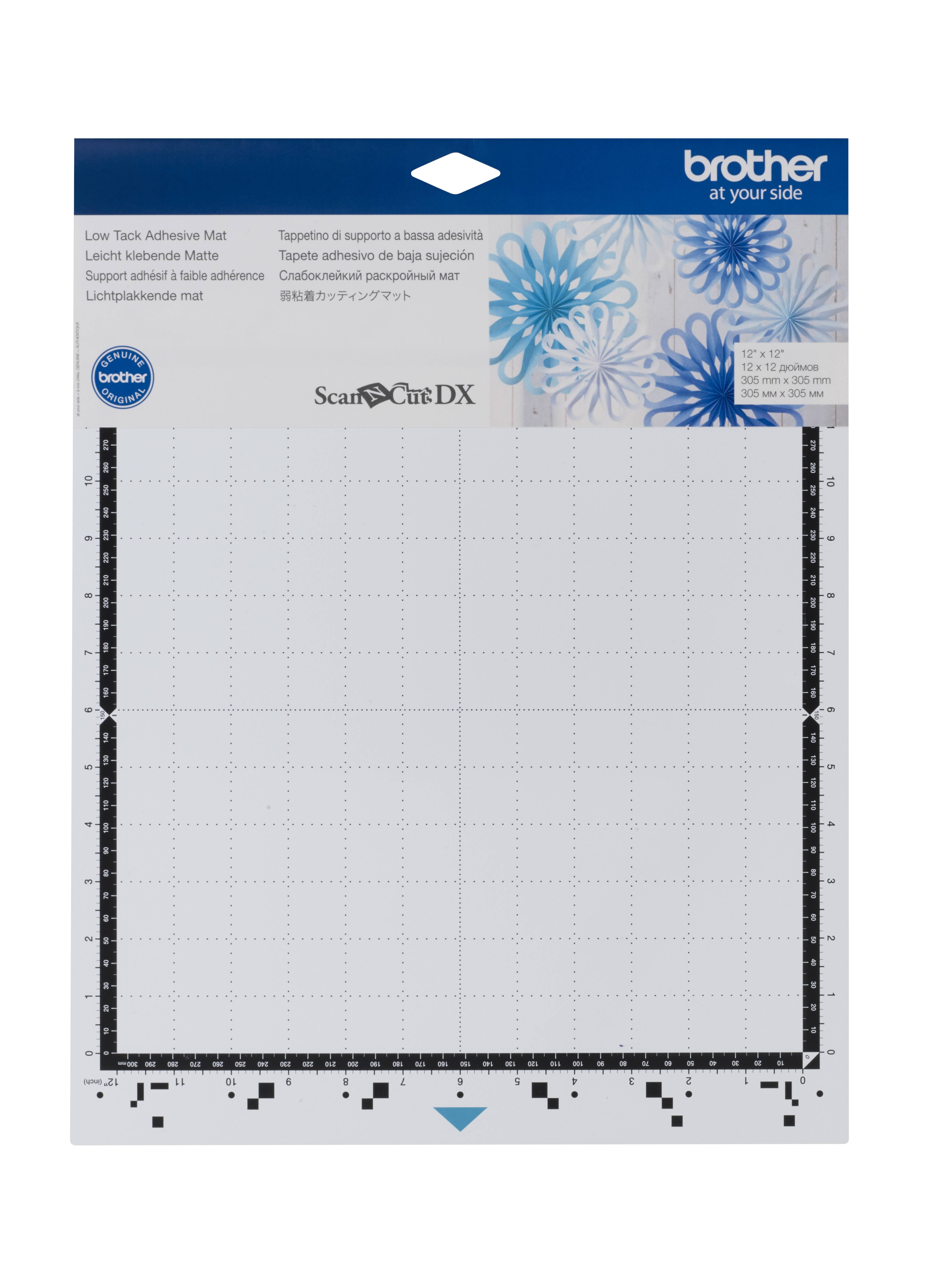 Brother CADXMATLOW12 Low Tack Adhesive Mat 12in x 12in