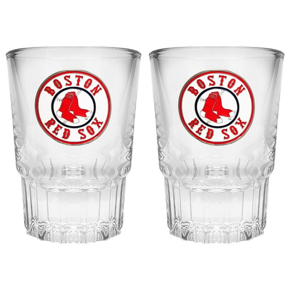 Boston Red Sox 2-Piece Prism Shot Glass Set