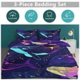 thumbnail image 6 of 3PCS Marine Animals Such As Whales Duvet Cover Set Twin, 1 Duvet Cover And 2 Pillowcase, Duvet Cover for Kids Girls Boys And Teens, 6 of 6