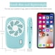 thumbnail image 2 of Ventilador de mano Mini Potente Ventilador Pequeño Personal Portátil Velocidad ajustable USB Recargable para Niños Niñas Mujeres Hombres Hogar Oficina Viajes JFHHH pequeña, 2 of 5