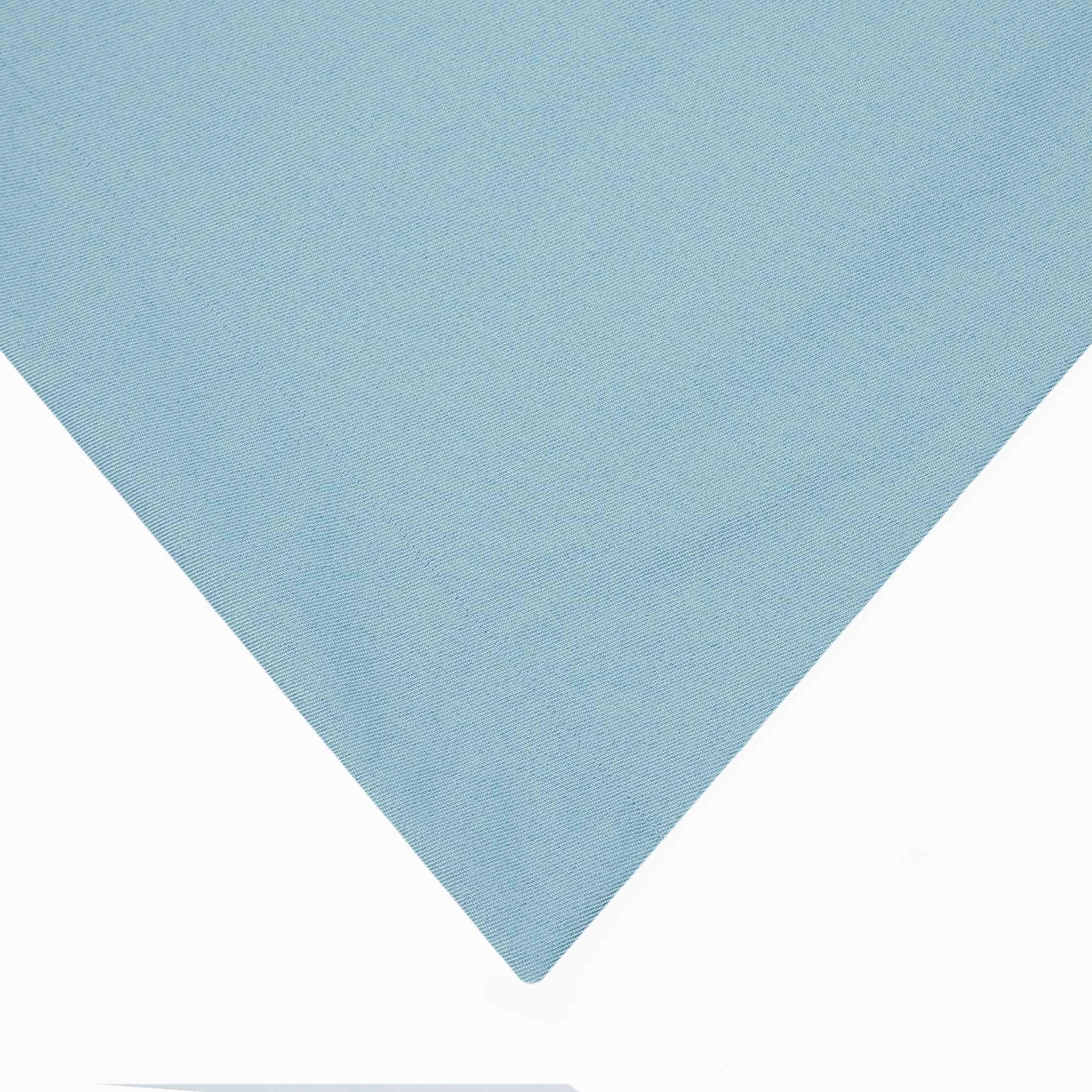 Mainstays Light Blue Solid Blackout Rod Pocket with Back Tabs Curtain Panel Pair, Set of 2, 30" W x 84" L