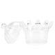 thumbnail image 5 of 12 bolsas de regalo transparentes con forma de corona, caja de plástico para dulces, para fiestas, cajas de chocolate (blancas), 5 of 7
