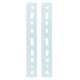 thumbnail image 1 of 2uds Irrompible Flexibles Reglas 20cm PVC Irrompible Regla plástico plegable con Onduladas Líneas para Aulas Hogar Oficina, Azul, 1 of 6