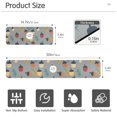 thumbnail image 3 of Yayeee Faucet Mat for Kitchen Sink 30" Diatomite Long Splash Guard Pad, Cute Acorns Pattern, 3 of 7