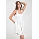 thumbnail image 4 of Vestido con falda en capas Roman Fashion /Juvenil, 14470 (Blanco) blanco G, 4 of 6
