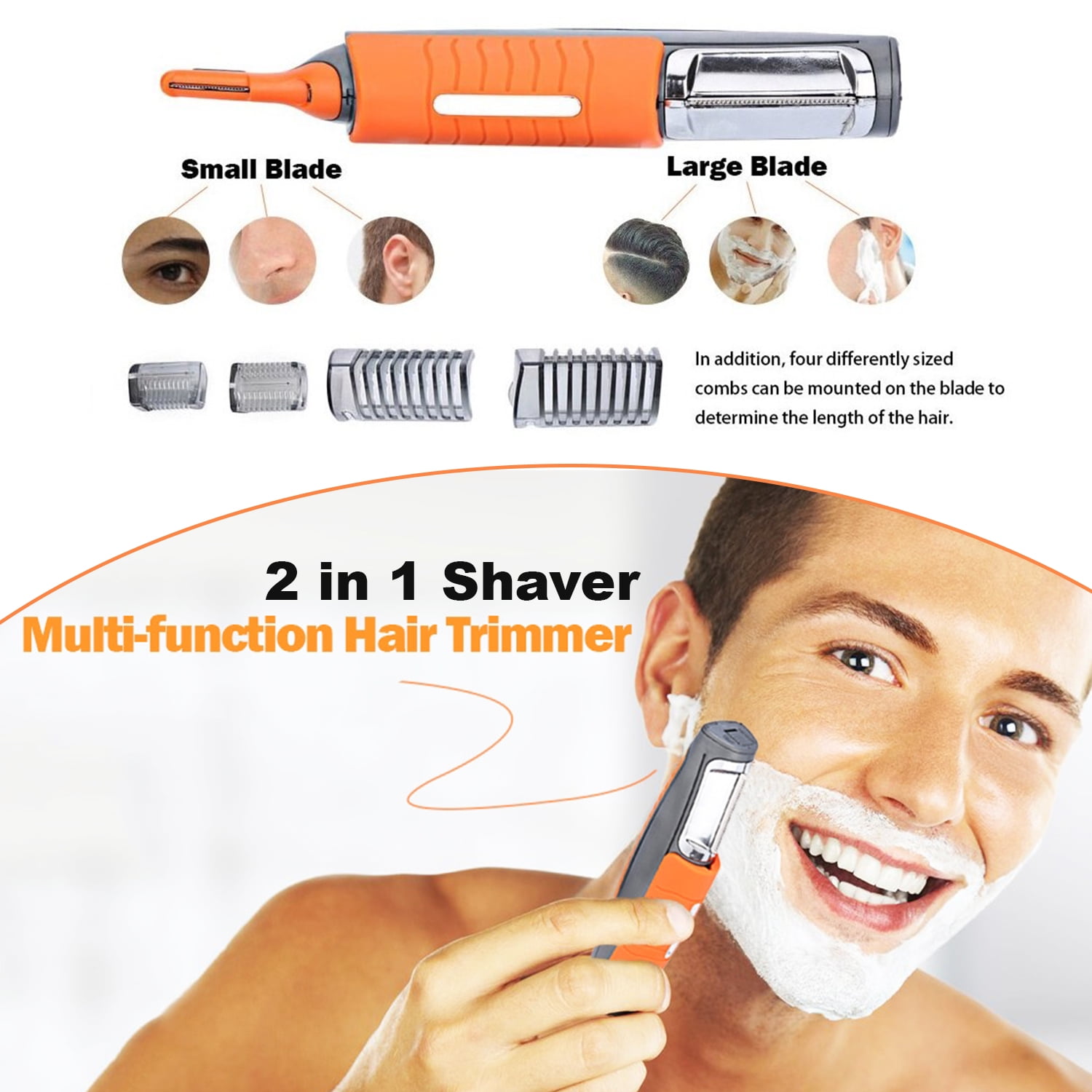 micro touch trimmer walmart