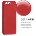 thumbnail image 3 of IBAOLE Étui en Silicone TPU Compatible avec Huawei P10 - Étui Fine avec Finition Douce - Or Rose Mat Rouge Foncé, 3 of 7