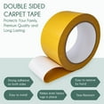 thumbnail image 3 of Sussexhome Double Sided Carpet Tape - Strong Adhesive and Heavy Duty Stickers 1.97 Inch x 21.8 yd, 3 of 5
