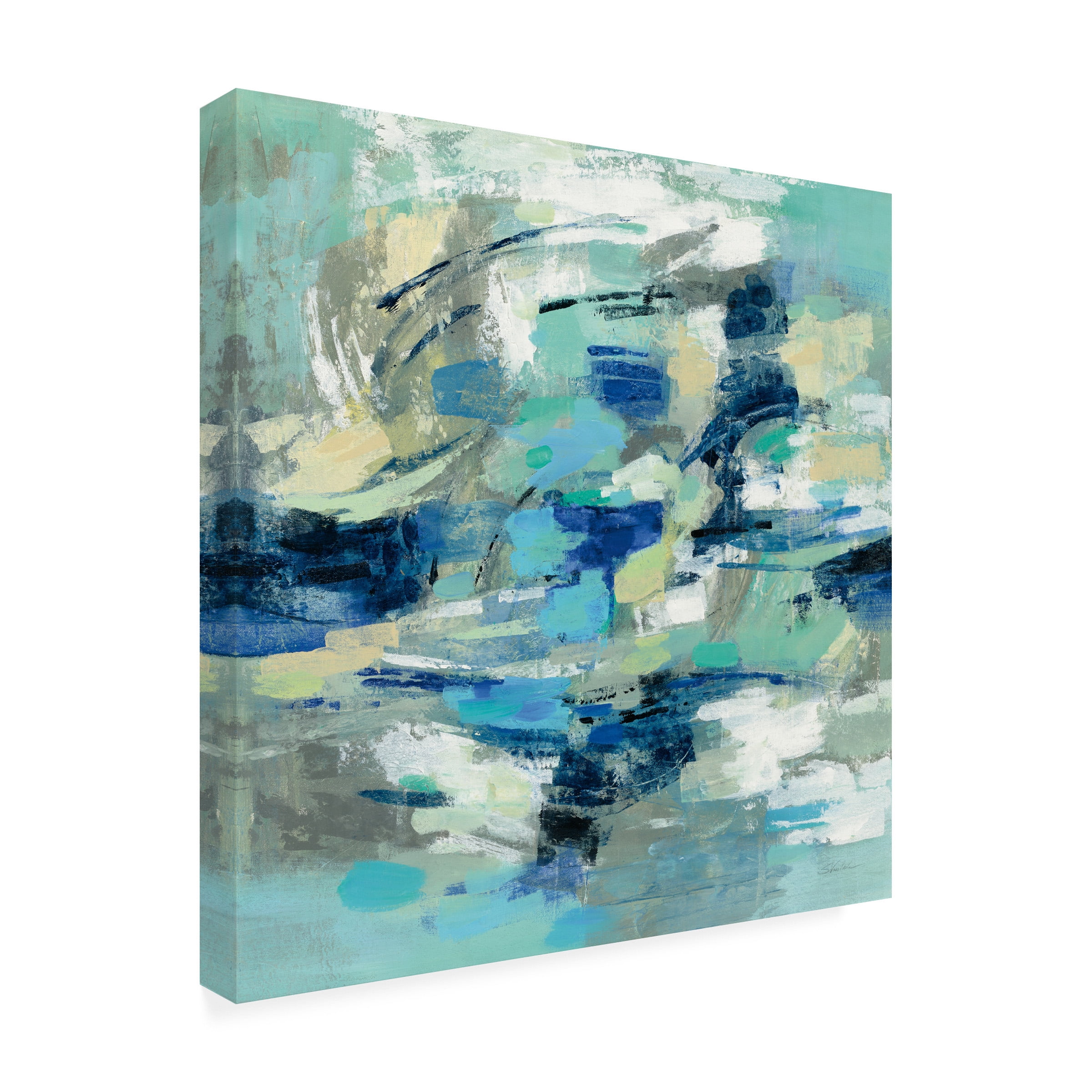 Trademark Fine Art 'Unexpected Wave' Canvas Art by Silvia Vassileva