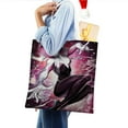 thumbnail image 4 of Gwen: Spider-Woman Bolso de tela con estampado de lienzo para mujer, bolsa de compras reutilizable y estética, con cremallera interior, regalo para mujer,40*40cm., 4 of 6