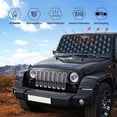 thumbnail image 5 of Kdxio Blue Seahorse Print Front Windshield Sun Shade,Folding Auto Sunshade for Car Truck SUV-Medium, 5 of 7