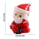 thumbnail image 3 of Adornos navideños, adornos navideños, regalos navideños, figuras navideñas en miniatura, mini adornos de resina de Papá Noel para manualidades navideñas., 3 of 4