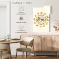 thumbnail image 5 of Elephant Stock Namaste Iii Wall Art - Vertical Canvas Wall Art - Living Room Wall Decor - Inspirational And Typography Canvas - Gold And Beige Decor By Veronique Charron - 32" x 48", 5 of 8