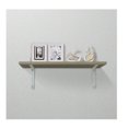 thumbnail image 4 of Style Selections 9.06-Inches L x 0.98-Inches W x 6.54-Inches D White Shelf bracket, 4 of 6