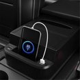 thumbnail image 3 of Car Center Control Armrest Storage Box Cell Phones Charging Parts For -V 2017-2021 Accessories, 3 of 5