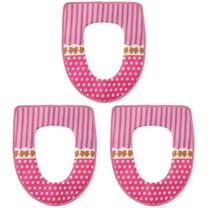 3 Pieces Potty Training Toilet Seat Raised with Handles