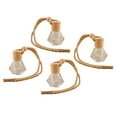 thumbnail image 4 of TISHITA 2xPortable Empty Glass Perfume Bottles Reusable Car Hanging Diffuser Ornament 2 Pcs, 4 of 8