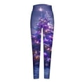 thumbnail image 7 of LEBONYARD Trousers for Women High Waisted,Ladies' Christmas Printed Leggings Yoga Casual Pants and Leggings Multicolor M, 7 of 7
