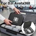 thumbnail image 6 of PU All-in-One Protective Case for D-JI Avata 360, Shockproof Single Machine Storage Box, Black, 6 of 9