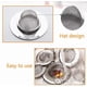 thumbnail image 2 of Hair Catcher Shower Drain(4 Pack), Bathtub Drain Cover, Sink Tub Drain Stopper, Sink Strainer For Kitchen And Bathroom, Hair Stopper For Bathtub Drain, 2 of 4