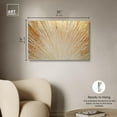 thumbnail image 5 of Art Remedy Elegant Glam Art Canvas, 36" x 24", Gallery Wrapped, Auric Burst I, 5 of 7