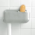 thumbnail image 2 of Estante de sopdo de almacenamiento montado en pared, soporte para secador de pelo, organizador de herramientas para el cabello, soporte para seca Gris perfecl Soporte para secador de pelo, 2 of 6