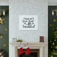 thumbnail image 5 of Scripture Walls John 14:1 Don't Let Your Head Be Troubled Bible Verse Canvas Christian Wall Art Ready to Hang Unframed, 5 of 18