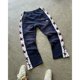 thumbnail image 1 of Pantalones holgados Y2K para hombre, ropa de camuflaje Harajuku con doble cintura bordada, ropa de calle vintage, pantalones deportivos de pierna ancha de cintura alta, 1 of 5