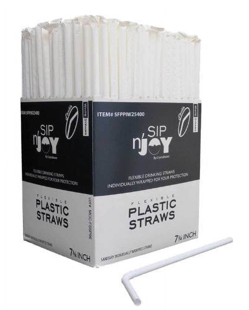 Jumbo Neon Crazy Straw - Indiv. Wrapped (Pack of 20) – Tipsy Truck Delivery