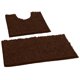 thumbnail image 2 of Alfombras de Baño Luxurux Sin Resbalón Súper Suave Chenille de Baña de Baño de Lujo Juego de Contono, Alfombra de Ducha de Lujo Suave +Tocador. LuxUrux tapetes para baño, 2 of 5