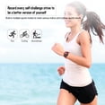 thumbnail image 5 of JM Pulsera inteligente Bluetooth Reloj portátil Rastreador de movimiento Monitor de ritmo cardíaco SmartWatch, Rosa ER, 5 of 5