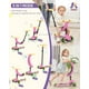 thumbnail image 2 of Scooter / Triciclo Evolutivo 5 en 1 de Equilibrio para Niños, Patinete Multifuncional Convertible con Asiento Desmontable, Guía y Luz LED, Color Rosa, 2 of 6