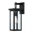 thumbnail image 5 of B1 Outdoor Wall Light Matte Black Porch Light Fixture for House, Hallway, Front Doorway with Clear Glass Shade, 5 of 8