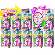 My Little Pony Classroom Prize Pack ~ Bundle Includes 10 My Little Pony Mini Play Packs with Stickers, Coloring Books, and Crayons with Temporary Tattoos (My Little Pony Party Supplies) AC2