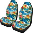 thumbnail image 5 of Pzuqiu Tropical Beach Car Seat Cover Full Set Non-Slip Breathable Decor Accessories Car Seat Covers Set, Interior Accessories Easy to Install Compatible, 5 of 10