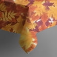 thumbnail image 5 of Autumn Fall Leaves Pattern Square Tablecloth,Waterproof Square Table Cover,Wipeable Spillproof Washable Table Cover for Home Kitchen Party Decor 52"x52"(132x132cm), 5 of 6