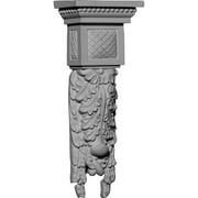 Ekena Millwork 4 1/4"W x 2 1/2"D x 10 7/8"H Hampshire Large Drop Corbel