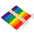 thumbnail image 3 of Natural Birch Wood Handmade Ice Sticks for DIY Baking and Craft Projects Bulk Pack 50PCS, 3 of 6