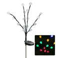 thumbnail image 1 of Labymos 16LEDs Solar Lights Round Ball Shaped Garden Stake Light Multicolor Pathway Walkway Lawn Patio, 1 of 7